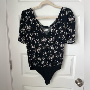 Black Abercrombie and Fitch Bodysuit